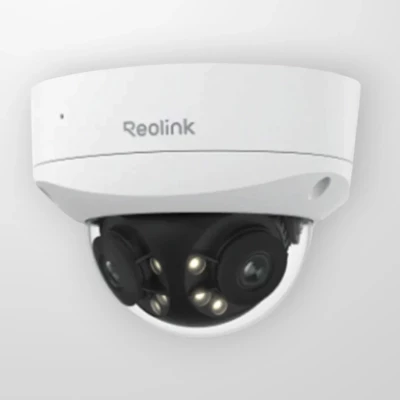 Куполна IP камера REOLINK P737 Duo 2V PoE