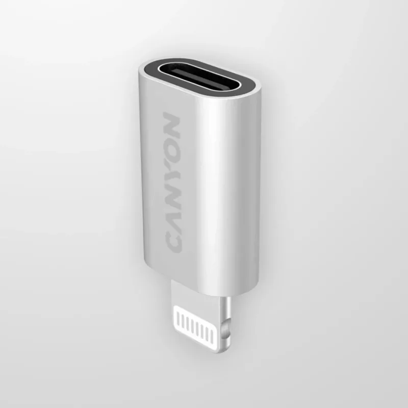 Кабел CANYON CNE-USBC02 Type-C Lighting C-02 adapter