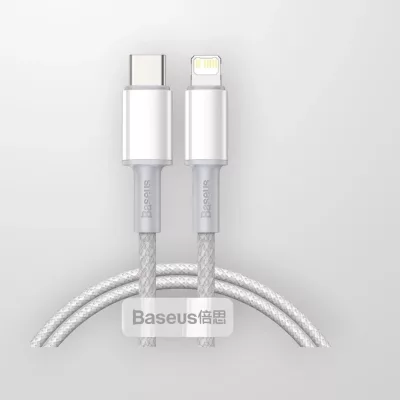 Кабел Baseus CATLGD-02 Lightning - USB-C PD 20W 480Mb/s 1m