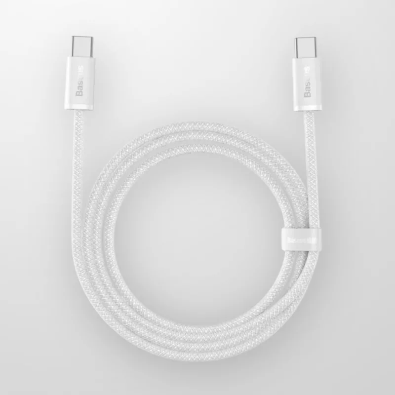 Кабел Baseus Dynamic Series USB-C / USB-C 100W 2 m cable - white