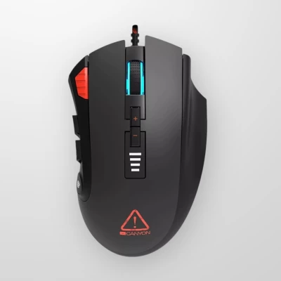 Мишка CANYON  Merkava GM-15 GM GAMING 12 PROGRAMMABLE BUTTONS 12000 DPI