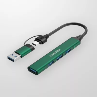 Хъб CANYON 4 IN 1 ULTRA COMPACT DATA HUB