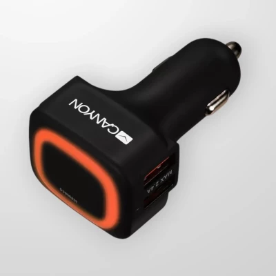 Зарядно за кола CANYON CNE-CCA058 4-PORT USB CAR CHARGER 4.8S
