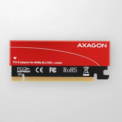 Адаптер AXAGON PCEM2-S PCI-E 3.0 16x - M.2 SSD NVMe up to 80mm SSD