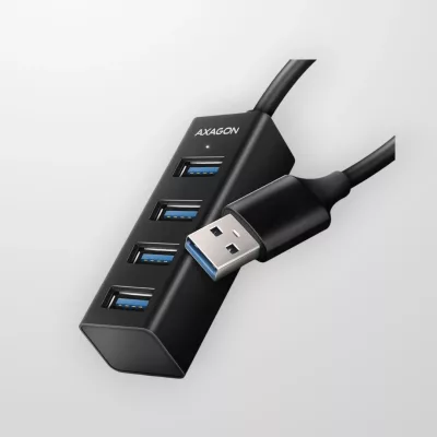Хъб AXAGON HUE-M1A 4 port USB-A HUB