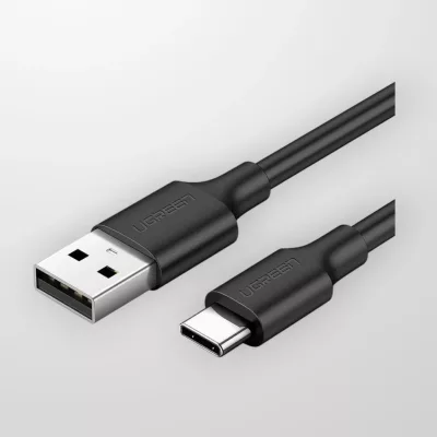 Кабел UGREEN USB M - Type-C M 0.25m Black