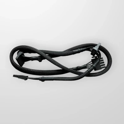 Захранващ кабел BEQUIET BC026 към 3x 15 pin SATA
