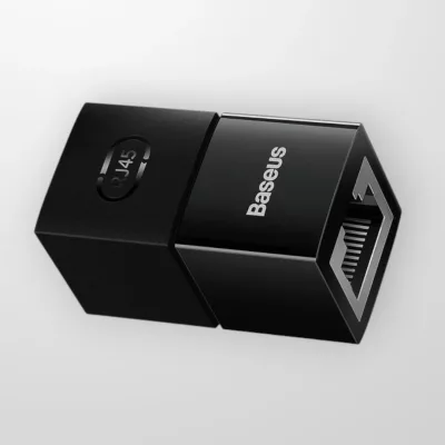 Преходник Baseus B00131100111-02 RJ45 F - RJ45 F