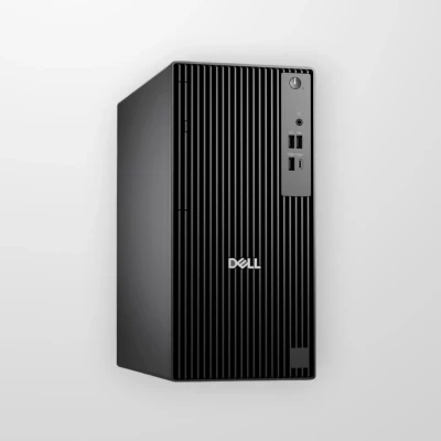 Dell Pro Tower (QCT1250), Intel Core i3-14100(4C, 8T, 12MB, up to 4.7GHz), 8GB(1x8GB) DDR5, 512GB M.2 SSD, Integrated Graphics, 8x DVD+/-RW, BG KBD+Mouse, Ubuntu, 3Y ProSupport