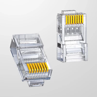 Букса AMPCOM RJ45 CAT5e 8P8C 10 бр.