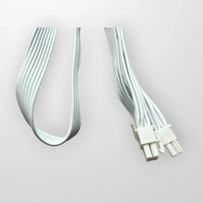 Кабел за захранване FSP-2x8 pin VGA БЯЛ