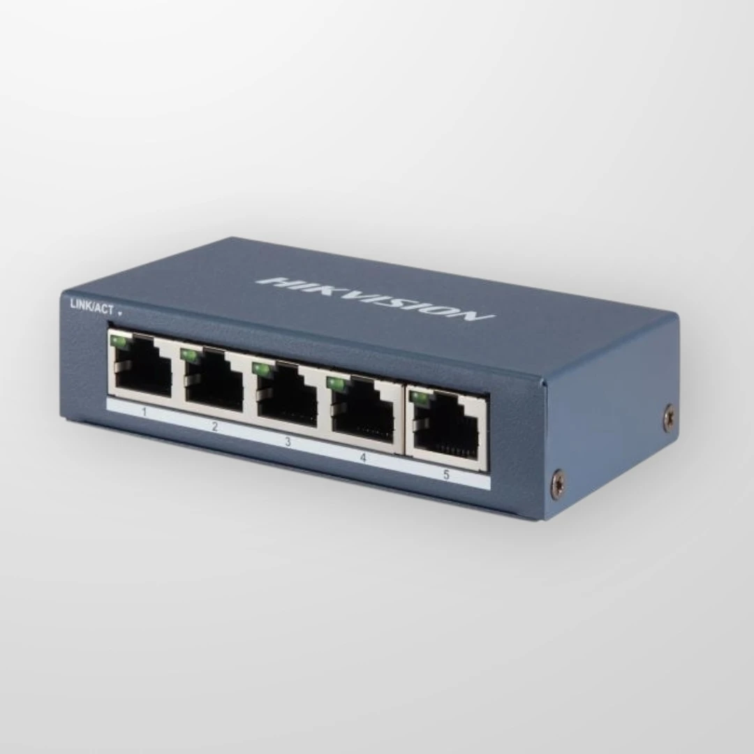 Комутатор Hikvision DS-3E0505HP-E