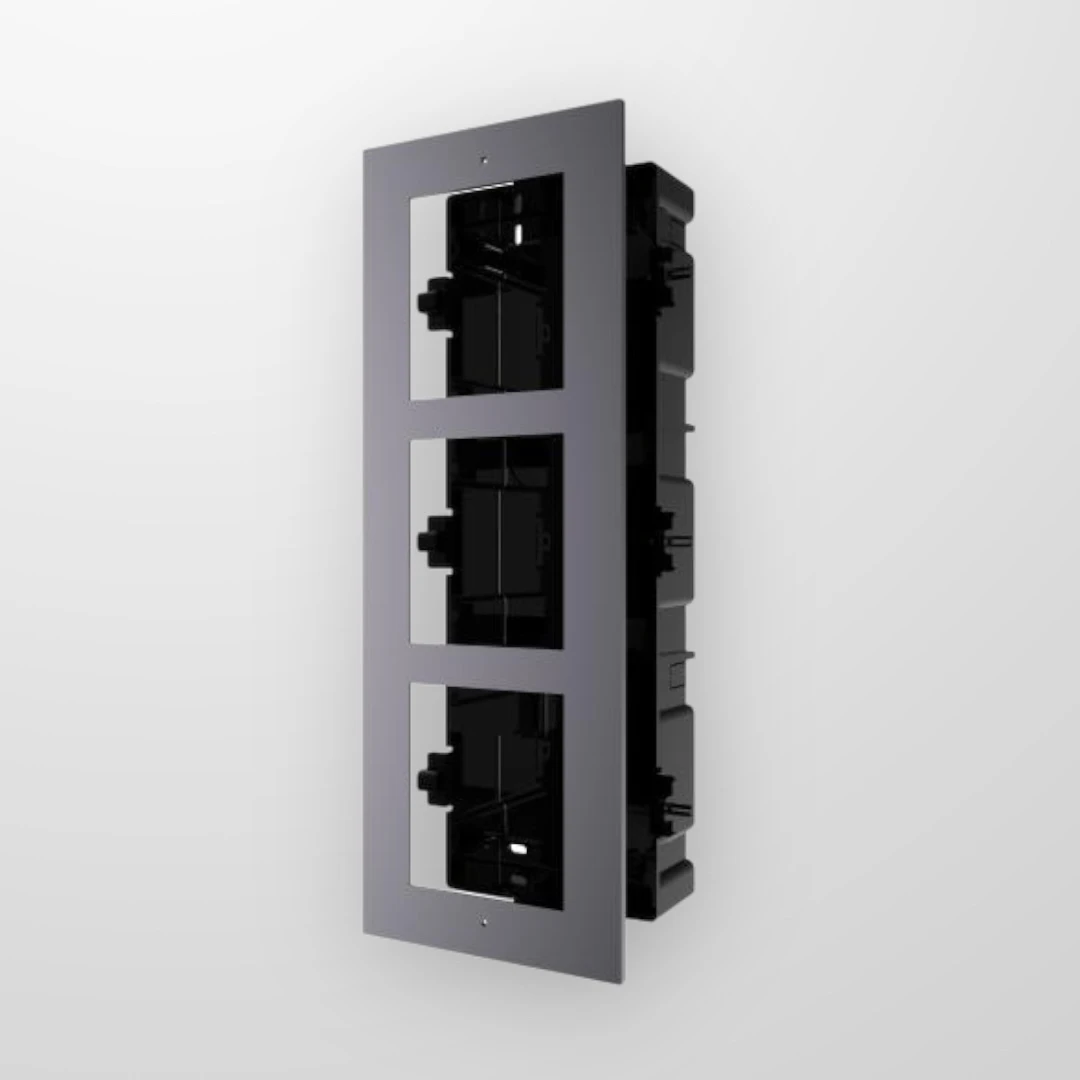 Тройна модулна рамка HIKVISION DS-KD-ACF3(Plastic)