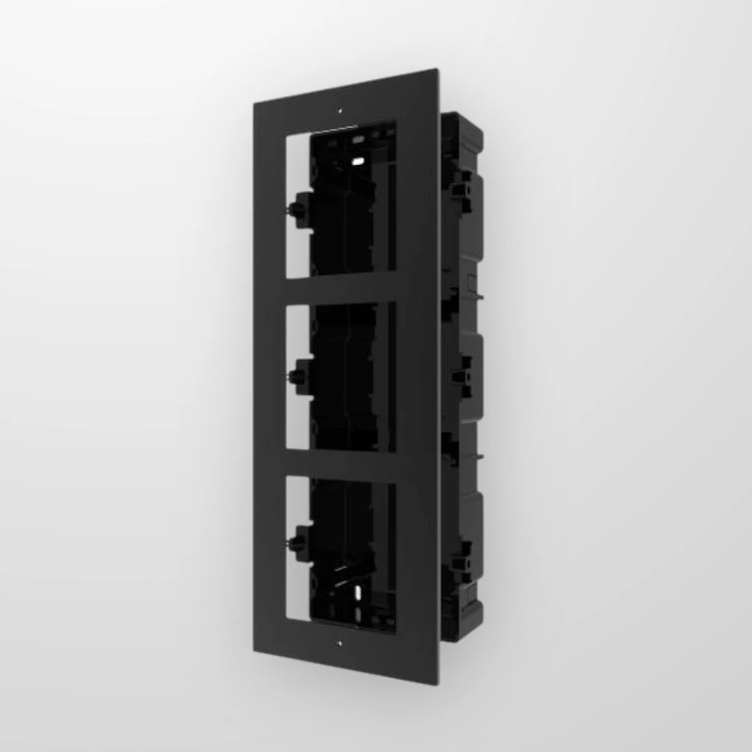 Тройна модулна рамка HIKVISION DS-KD-ACF3/Black