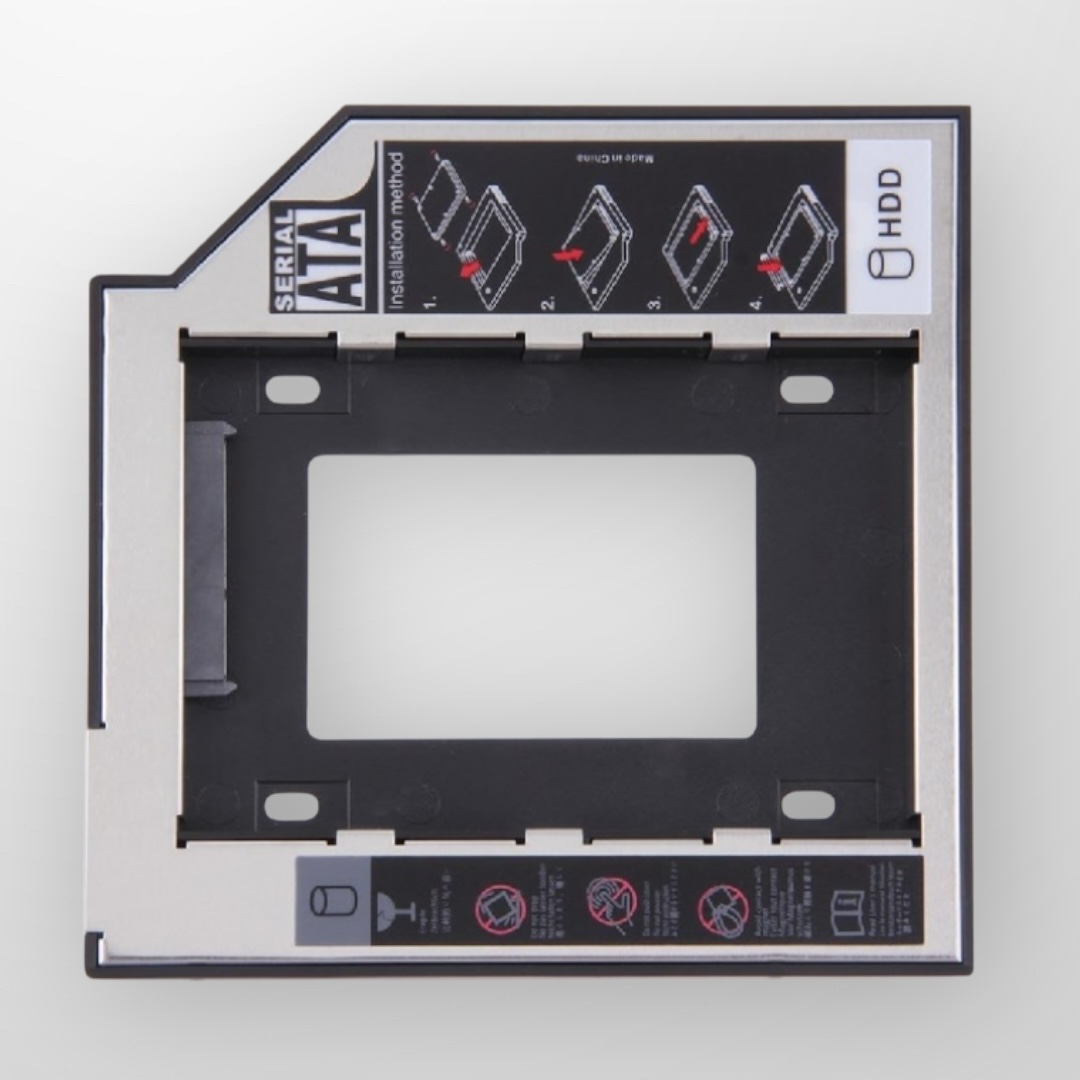 Преходник за лаптоп 2ри хард диск Caddy 12.7mm SATA 3.0
