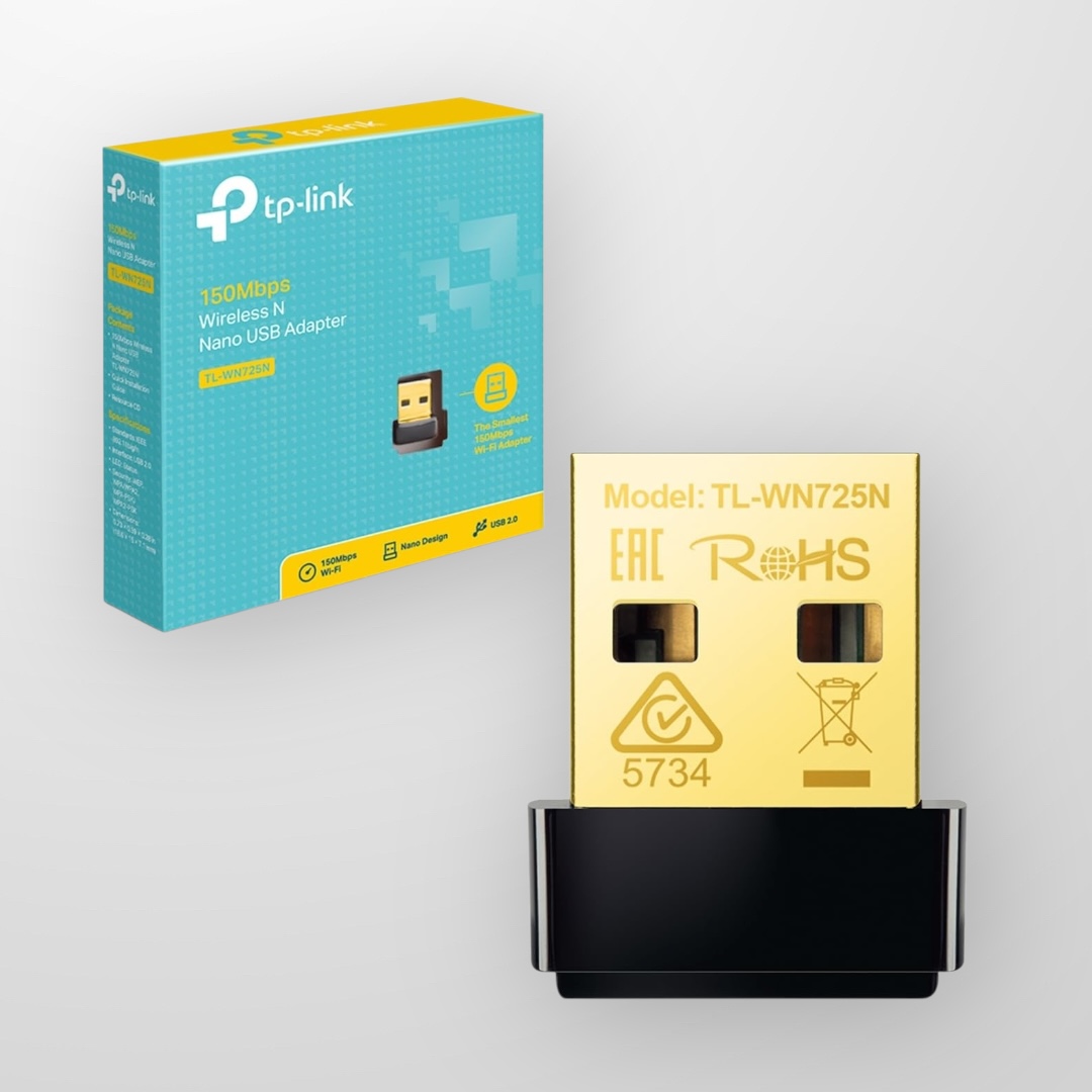Мрежова карта TP-LINK TL-WN725N 150Mbps Nano USB