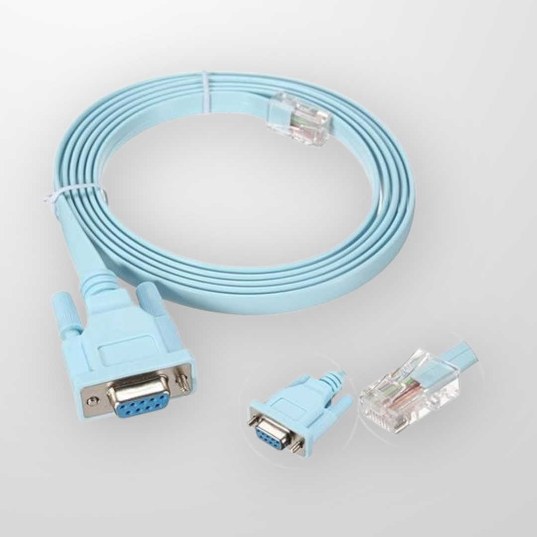 Кабел Cisco Console Cable RJ45 - DB9F